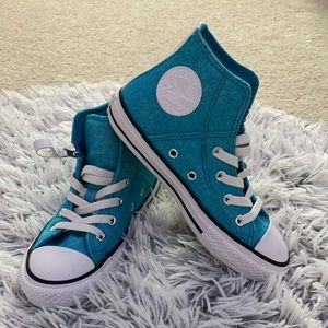 Teal kids converse